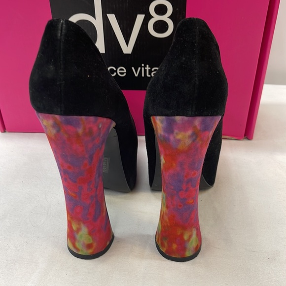 DV8 by Dolce Vita Vixen in Black Marble Suede size 7.5 - Picture 4 of 8